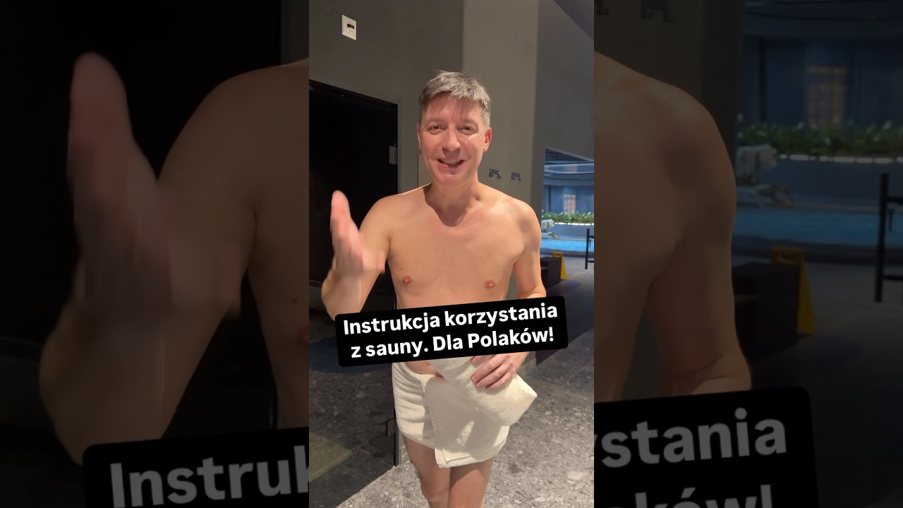 PORADNIK DLA POLAK&Oacute;W, jak korzystać z sauny. 🙈 #sauna #polska #instrukcja #relax #spa #traveler