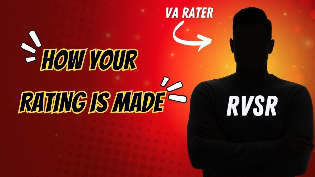 VA Claims Process:  How your rating is made.