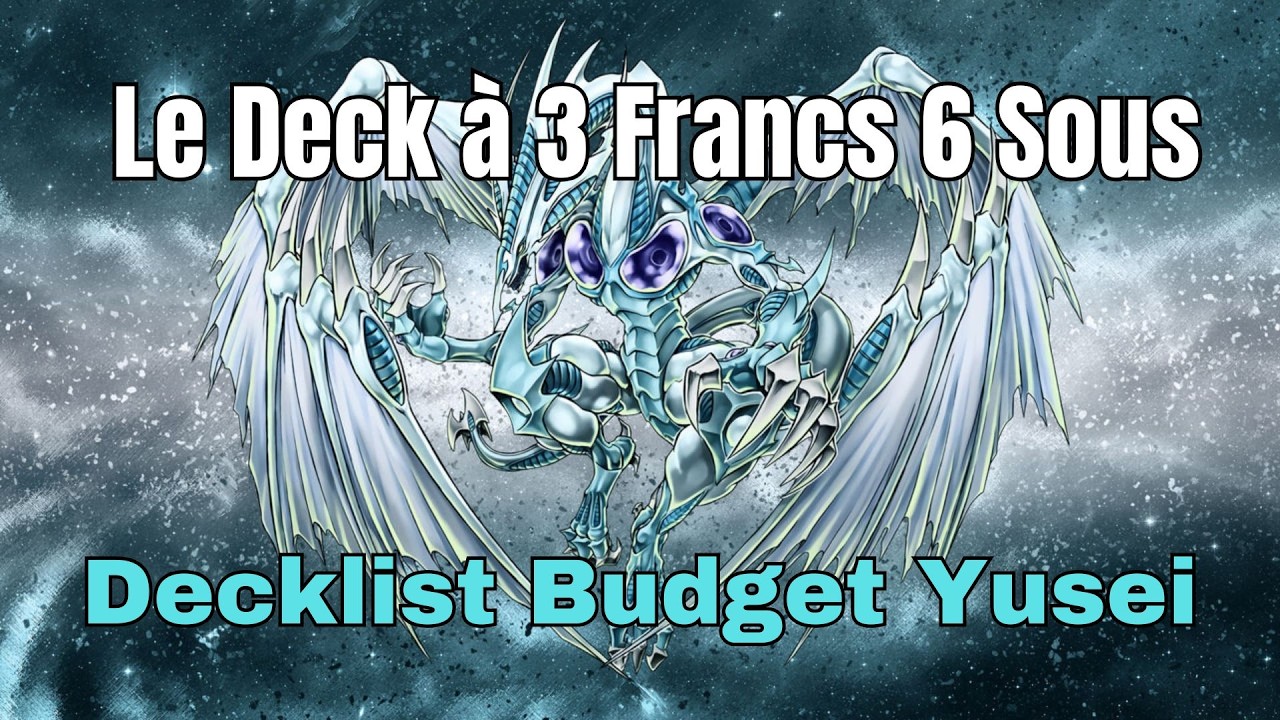 DeckList Budget Yusei ! La puissances des synchros avec 3 Structures ! Le deck à 3 Francs 6 Sous.