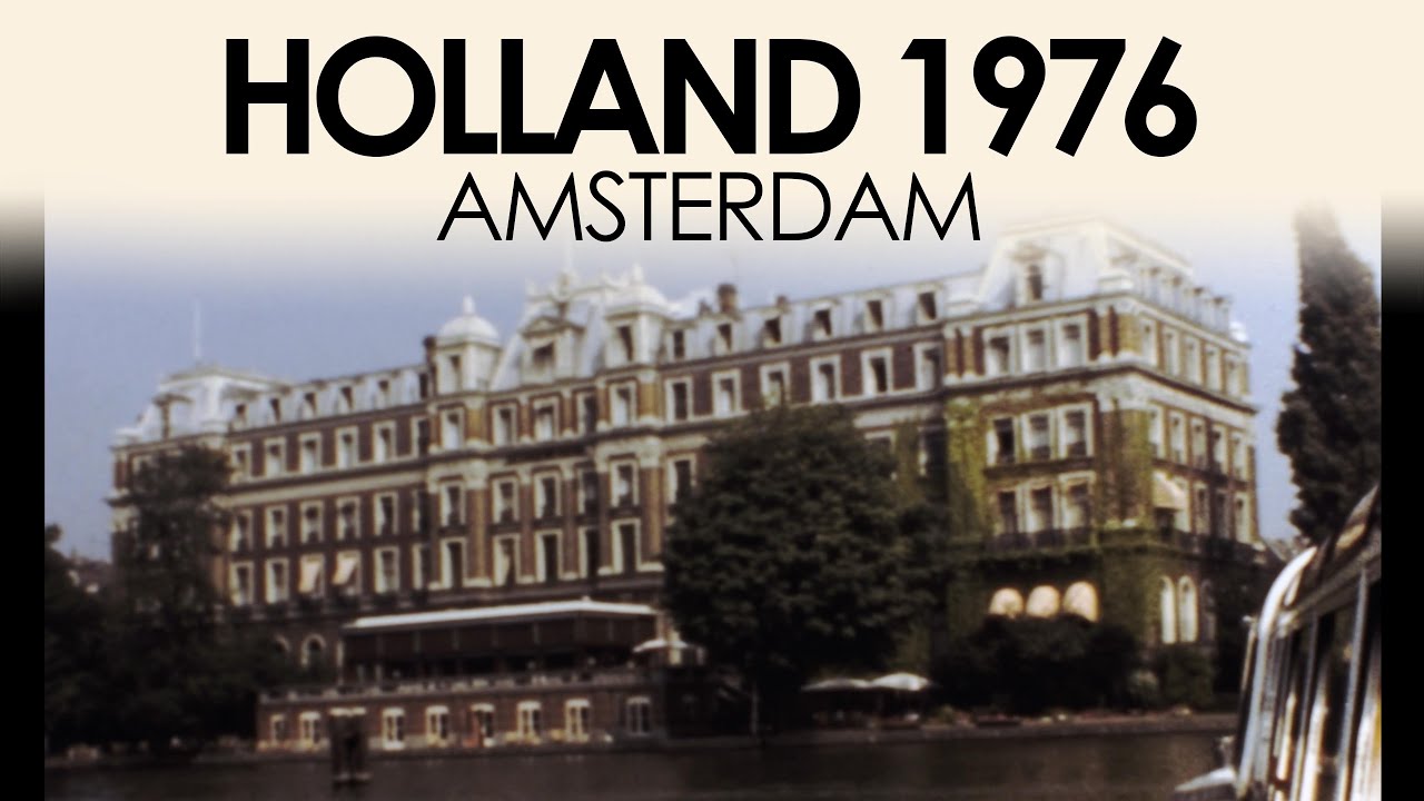Archive footage of Amsterdam in the 1970s | Holland home movie film