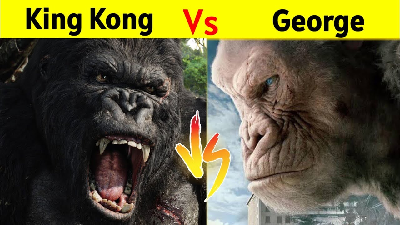 King Kong Vs George (Rampage) | Gorilla Monster के Battle में किस Kaiju की होगी जीत ?