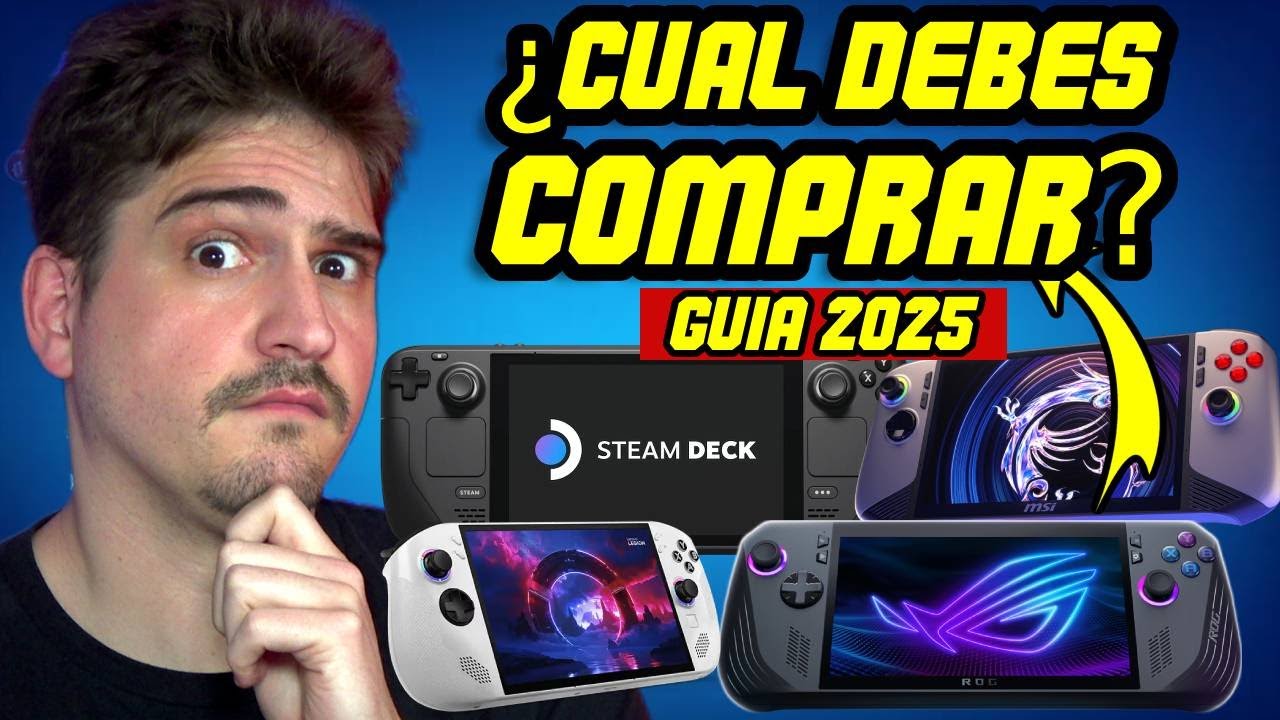 &iquest;QU&Eacute; HANDHELD PC COMPRAR HOY EN 2025? &iquest;No recomiendo Steam Deck y Asus ROG Ally AHORA?