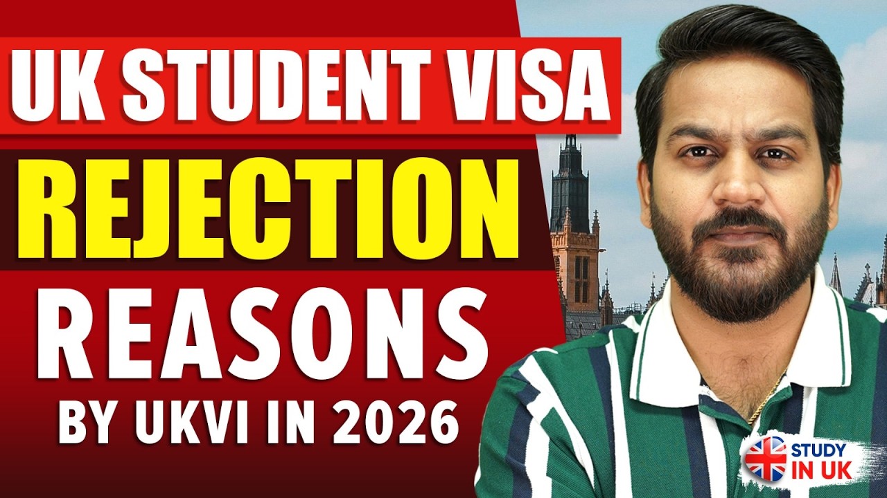 UK Student Visa Refusal Reasons 2026 | 99% UK Visa Rejected Because of This