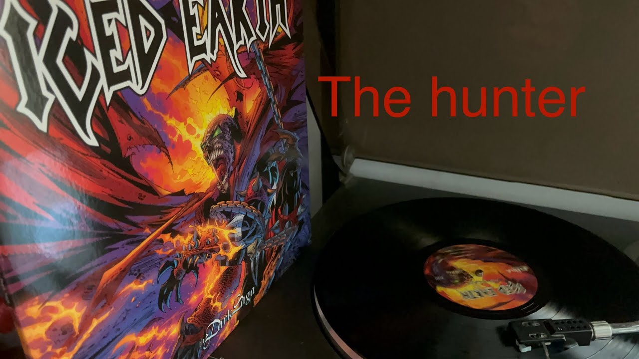 The hunter  ICED EARTH from lp album Dark saga ( reissue 2022 from floga records ) 