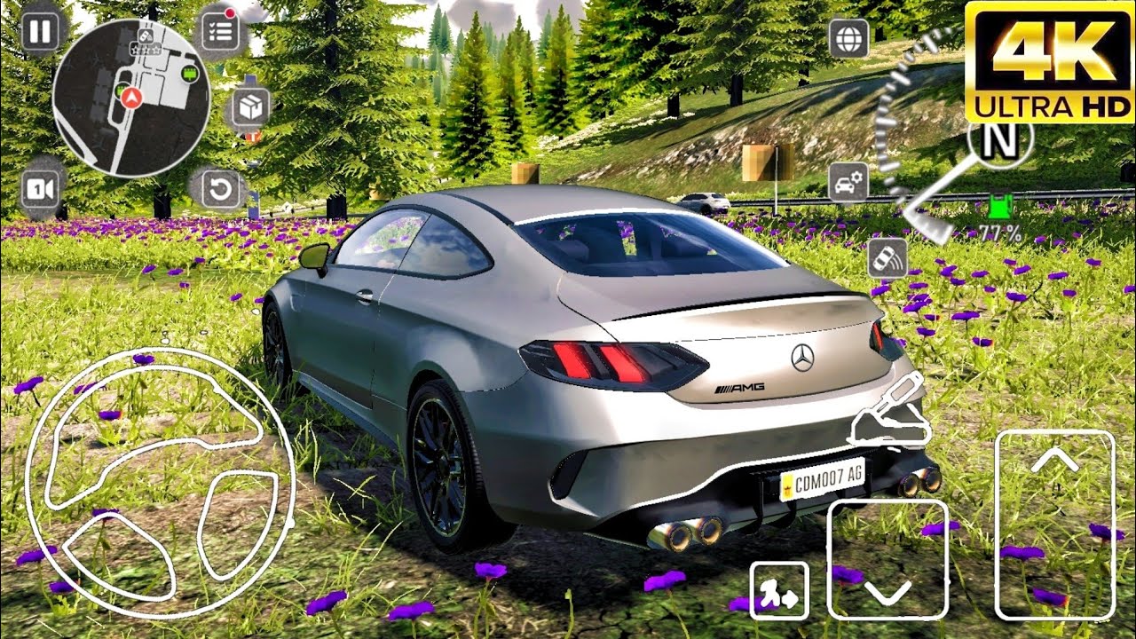 Mercedes Benz C63 AMG - Car Driving Multiplayer Gameplay