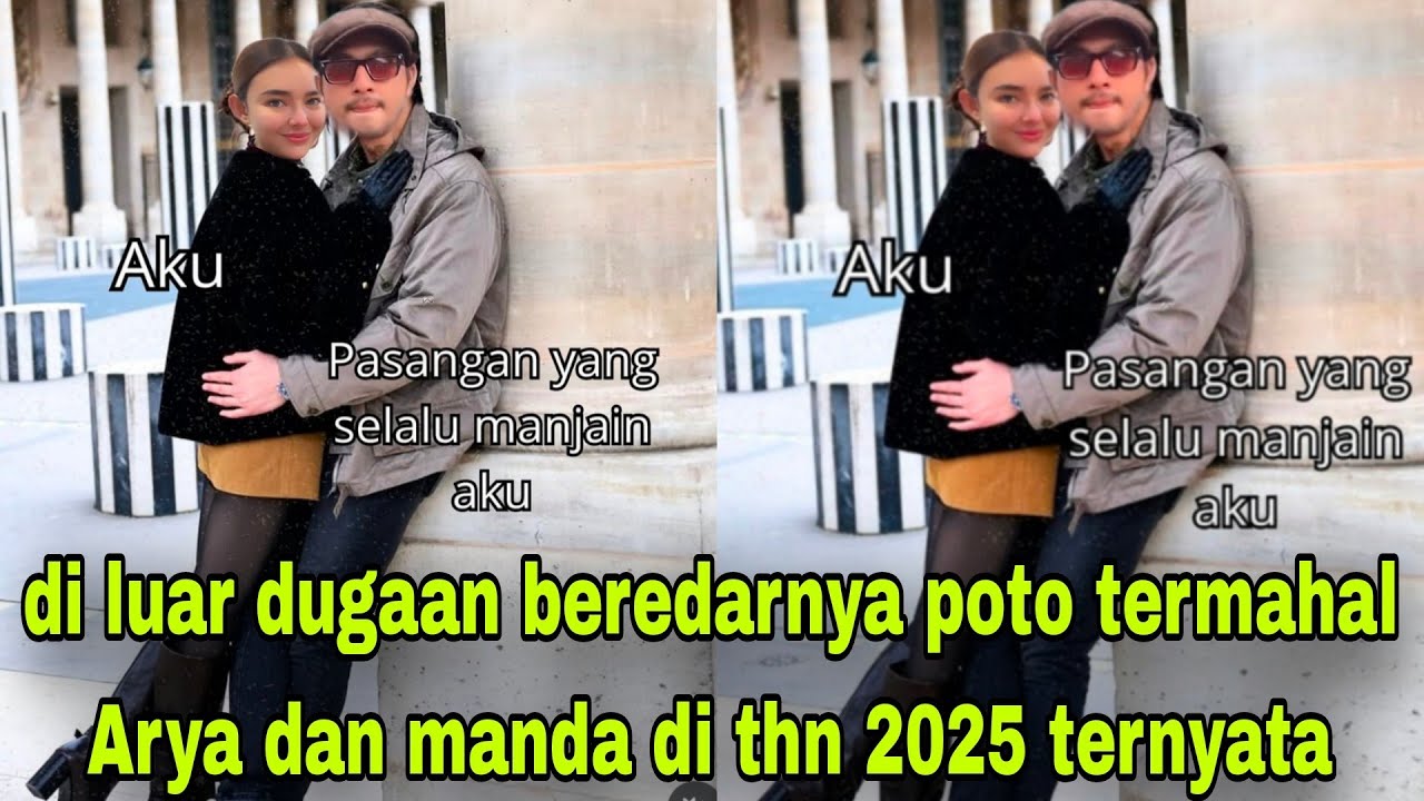 UNGGAHAN TEEMAHAL ARYA SALOKA DAN AMANDA MNOPO DI TAHUN 2025 SAMPAI PUBLIK SEBUT BGINI