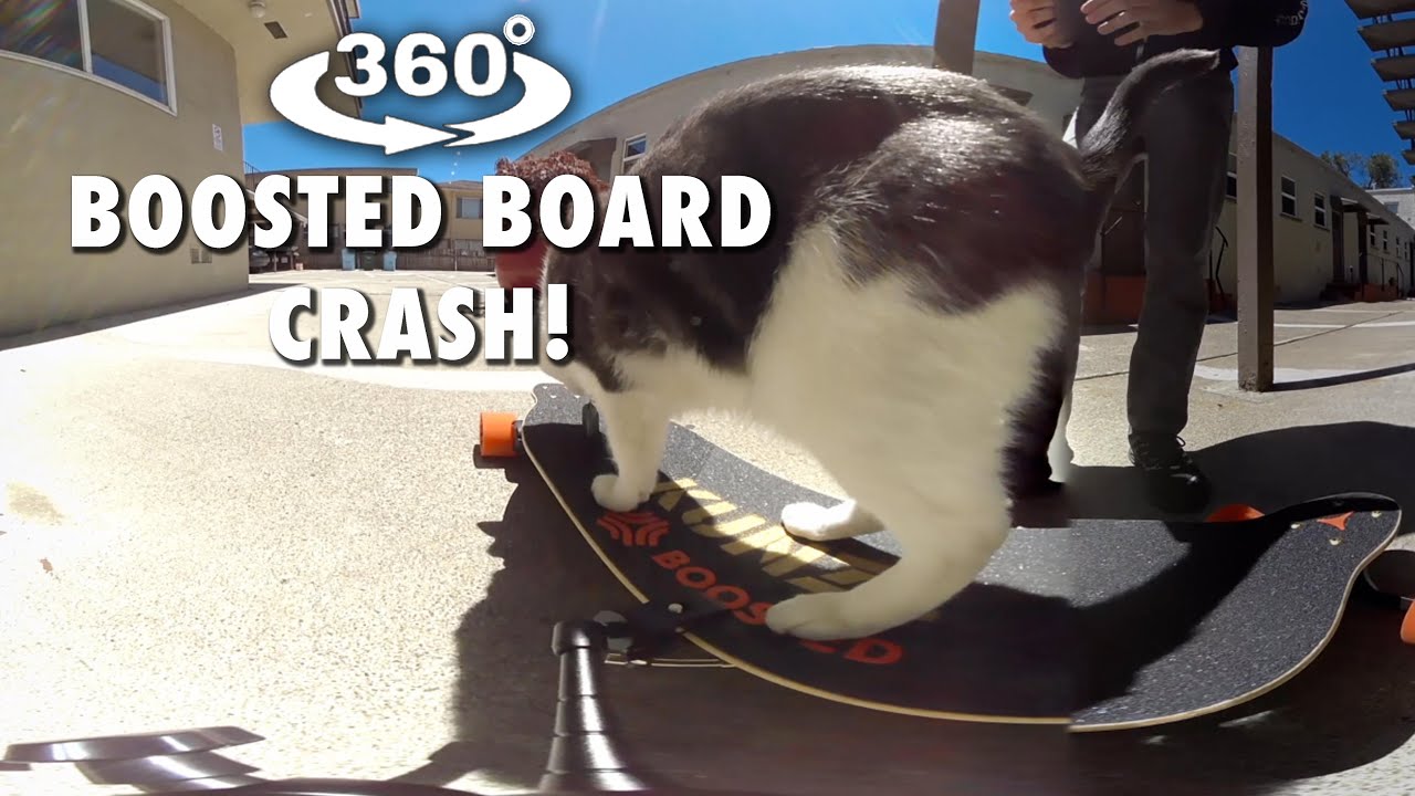 360&deg; BOOSTED BOARD CRASH!
