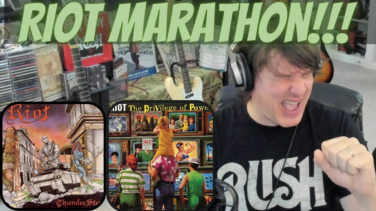 RIOT MARATHON | FIRST SOLO REACTION | Thundersteel and More!! (Metal with Nick) | BMC REQUEST!!!