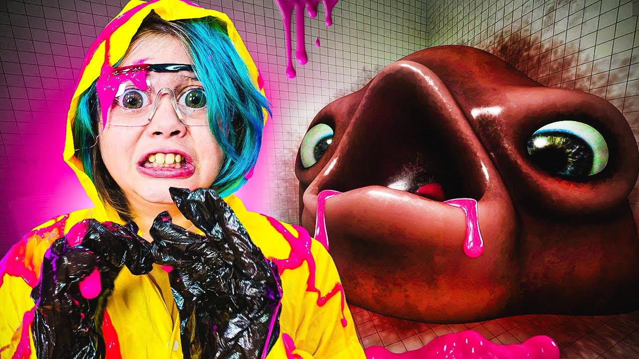 NUNCA ALIMENTE os BLOBS GIGANTES *DEU RUIM* 😭 Beneath The Blob ( Alec GO! )