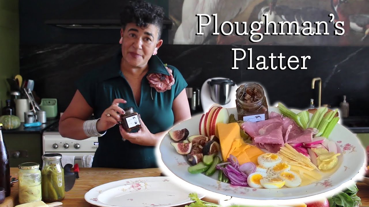 Making a Ploughman's Platter