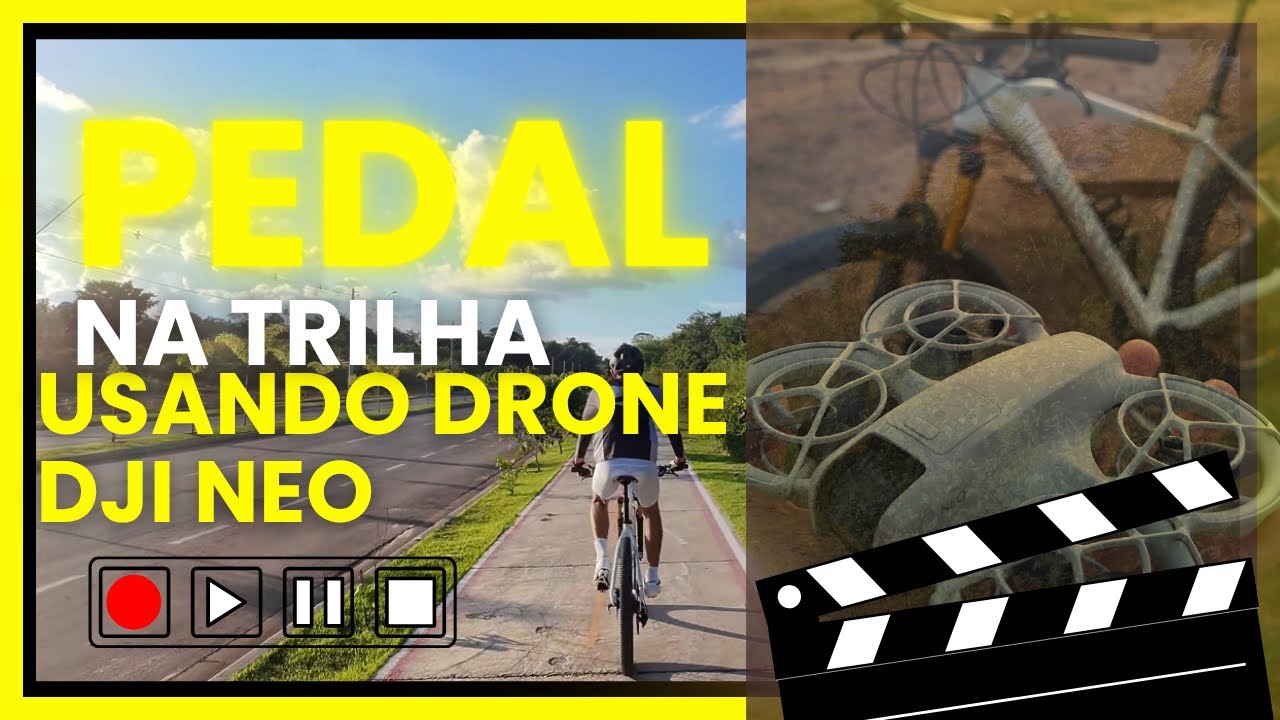 DIA DE IR PRA TRILHA DE MTB COM O DRONE DJI NEO FOI ATÉ MELHOR DO QUE PENSEI