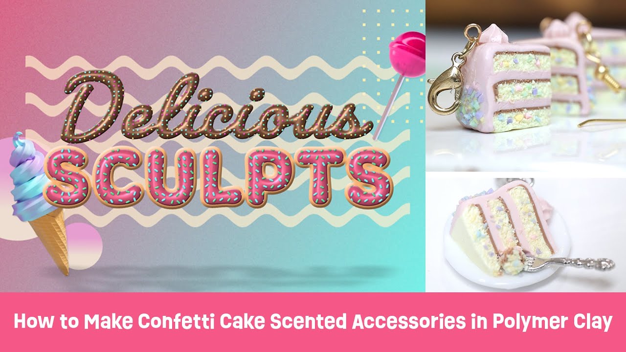 How to Make Confetti Cake Scented Accessories