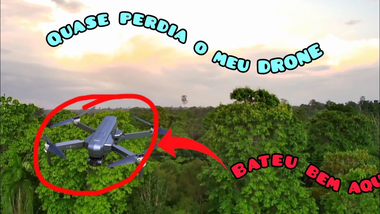 QUASE PERDI MEU DRONE F11S 4Kpro