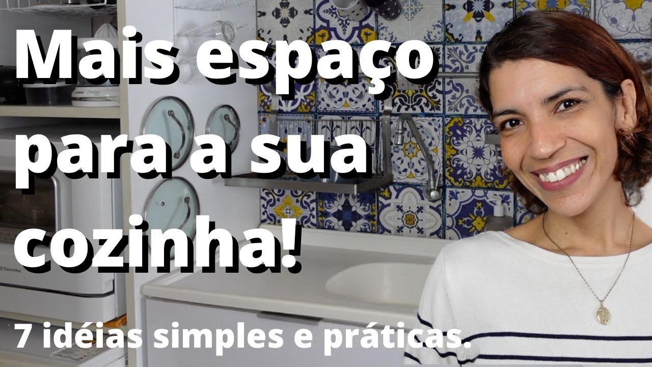 7 idéias simples e práticas que trazem mais espaço à sua cozinha