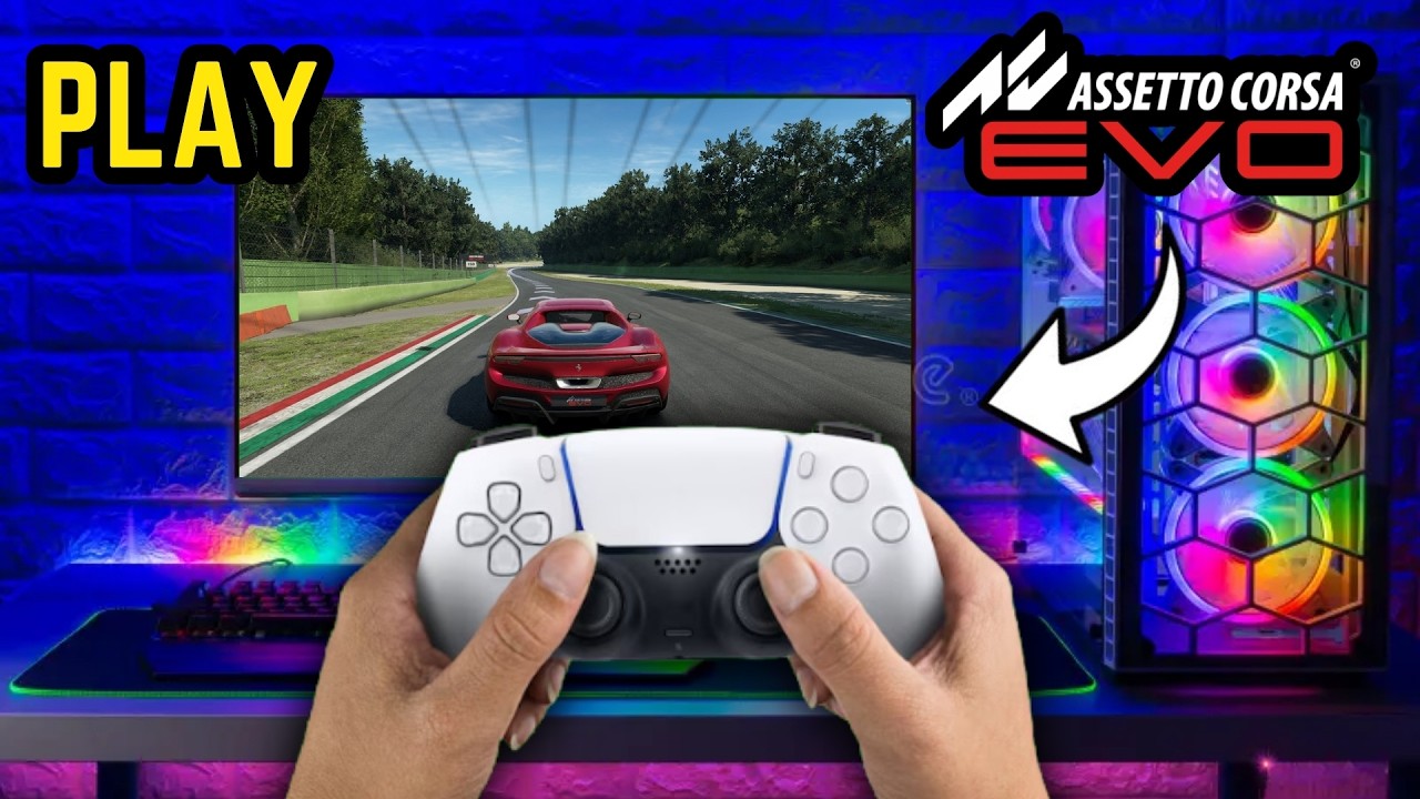 How to Play Assetto Corsa EVO with a PS5 Controller (Easy Setup Guide)