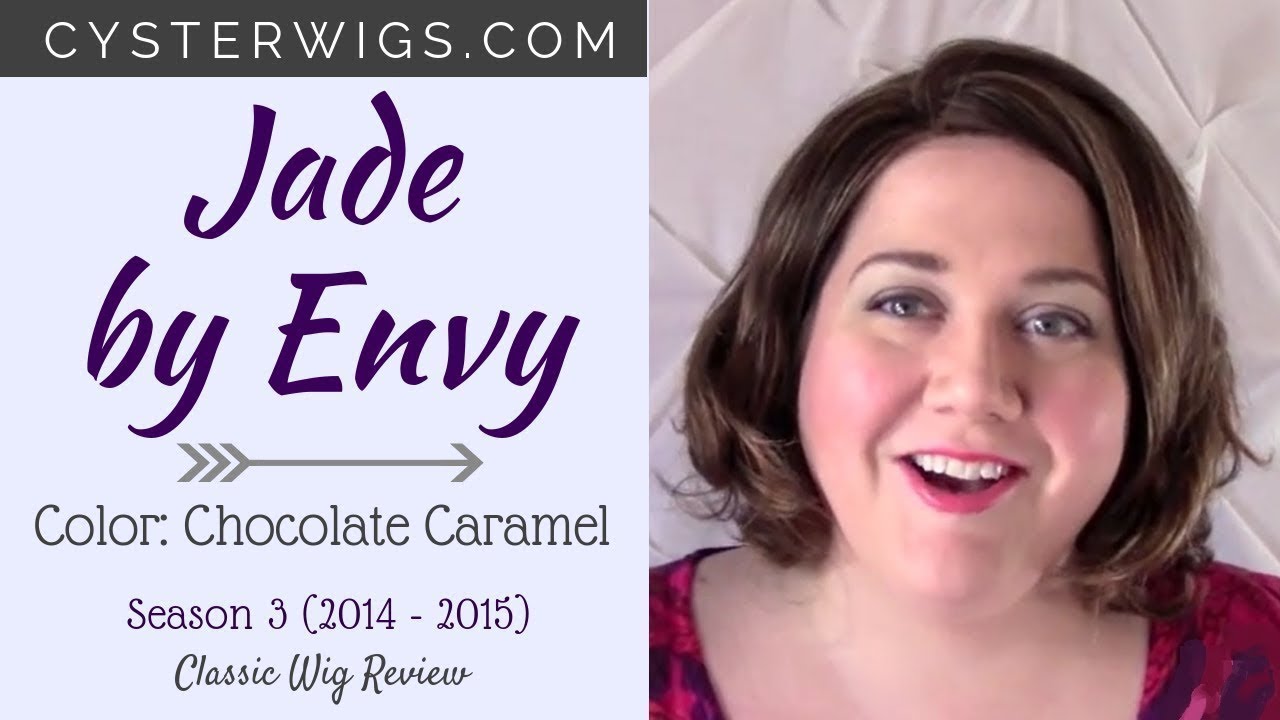 CysterWigs Wig Review: Jade by Envy, Color: Chocolate Caramel [S3E104 2014]