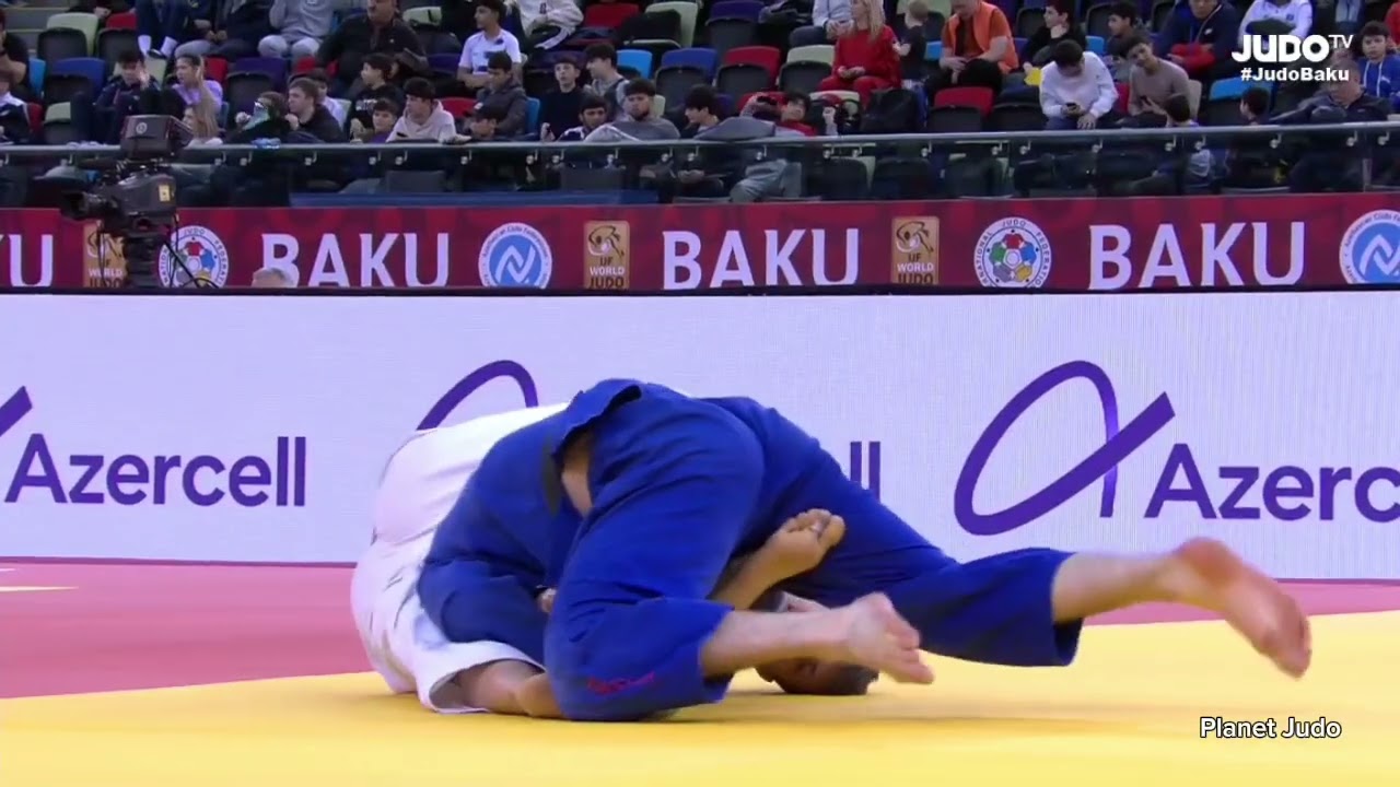 Arthur MARGELIDON 🇨🇦 🆚️ Abubakr SHEROV 🇹🇯 | четвертьфинал/-73кг | Большой Шлем Баку 2024