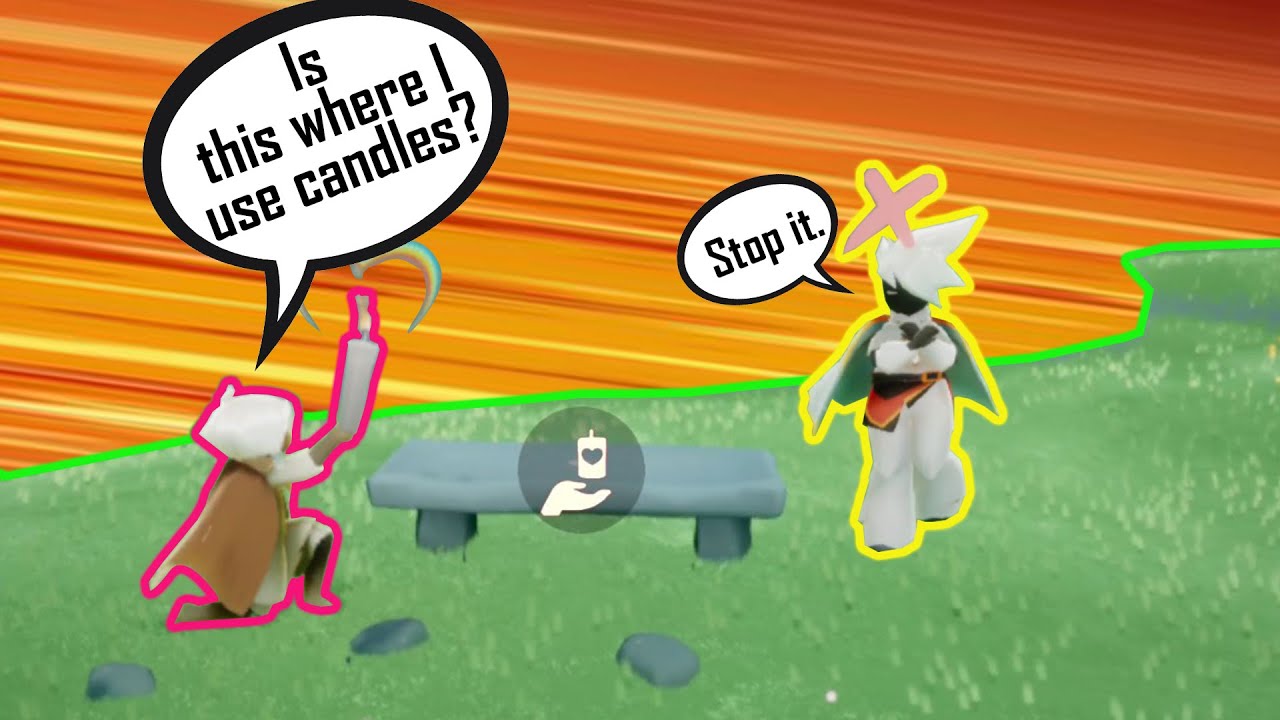 Sky Funny Moments: Meeting Wingless moth in wasteland [Sky: Cotl]