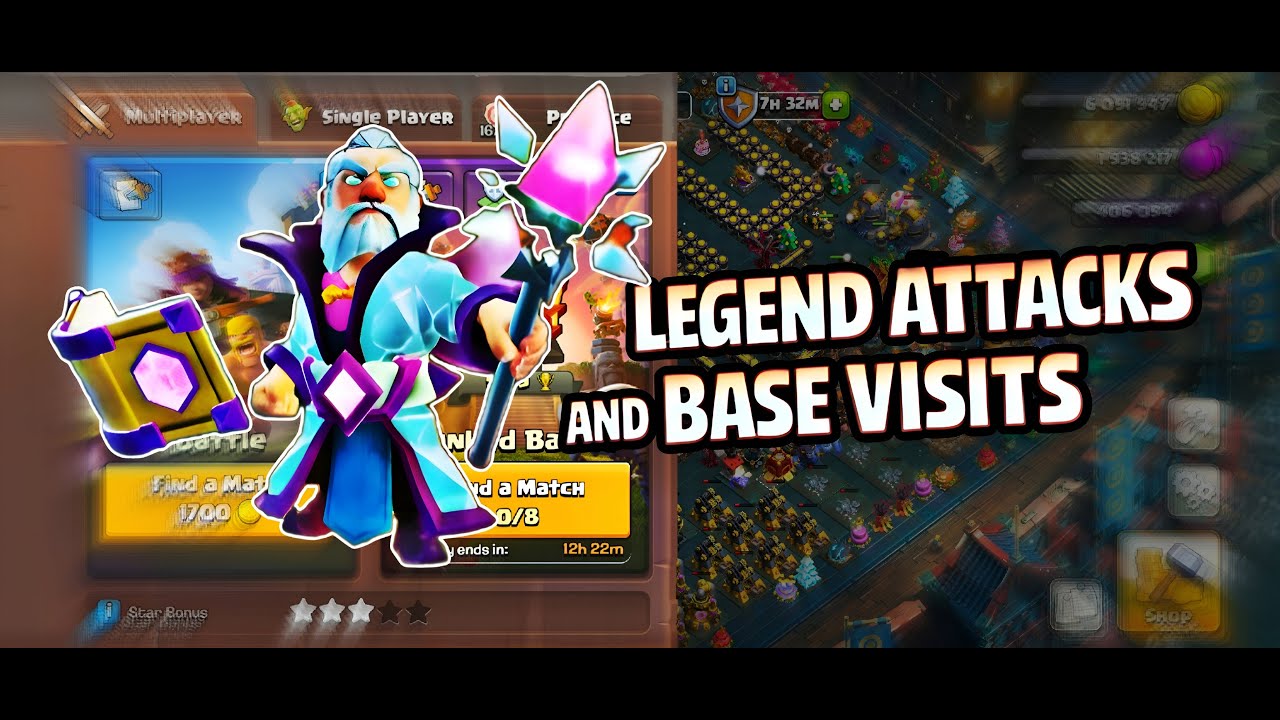Live Attacks and Base Visit #coc #clashofclans #supercell #coclive