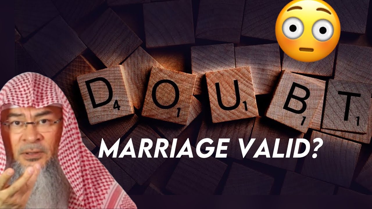 I did zina before marriage, I have doubts, is my marriage valid?