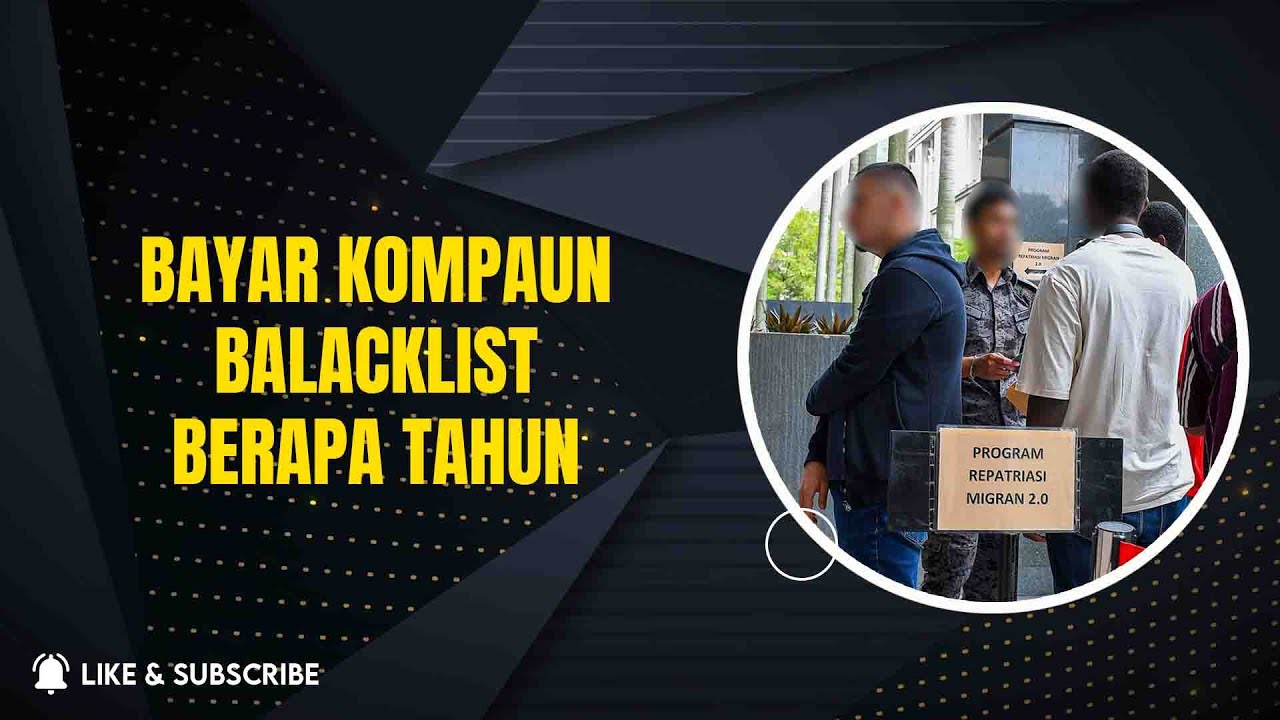 PEMBAHASAN BALCKLIST 5 TAHUN DENGAN SEUMUR HIDUP.
