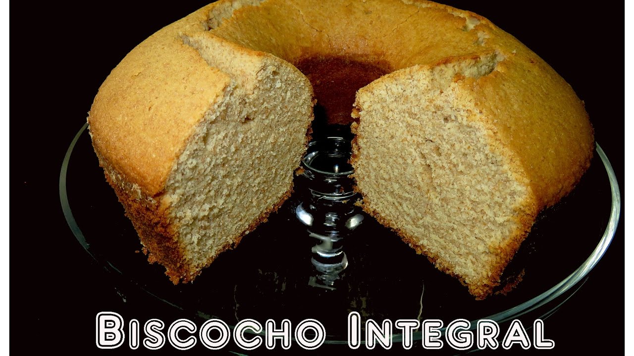 Biscocho con harina integral - Wheat cake