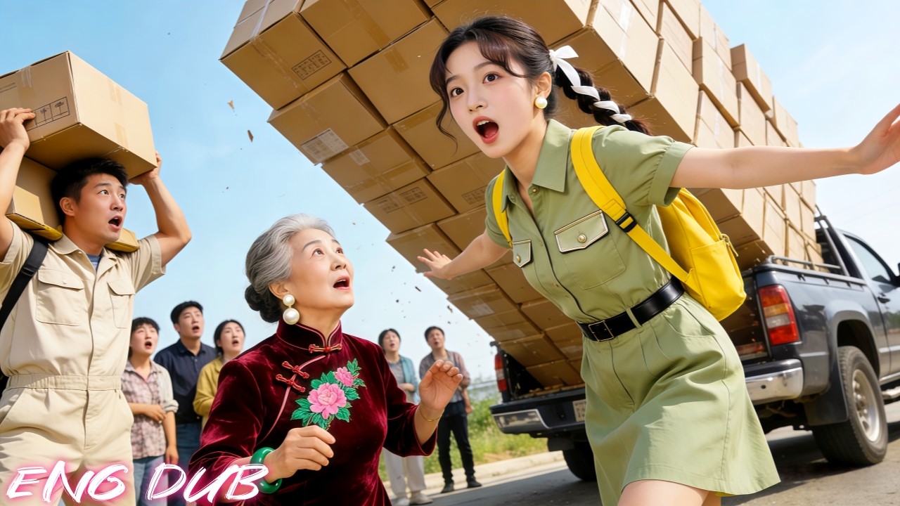 Girl saves an old woman and goes blind;she’s the CEO’s grandma, so he finds her and marries her!