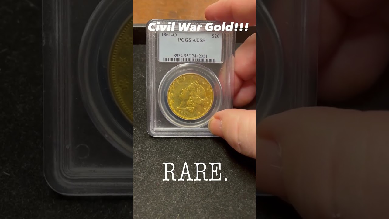 RARE Civil War Era Gold Coin! 