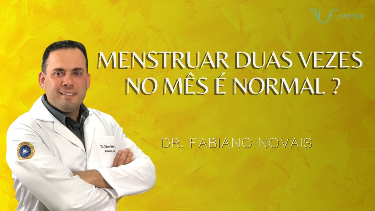 MENSTRUAR DUAS VEZES NO MÊS É NORMAL ? Atualização