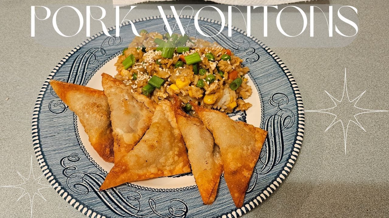 Easy Pork Wontons