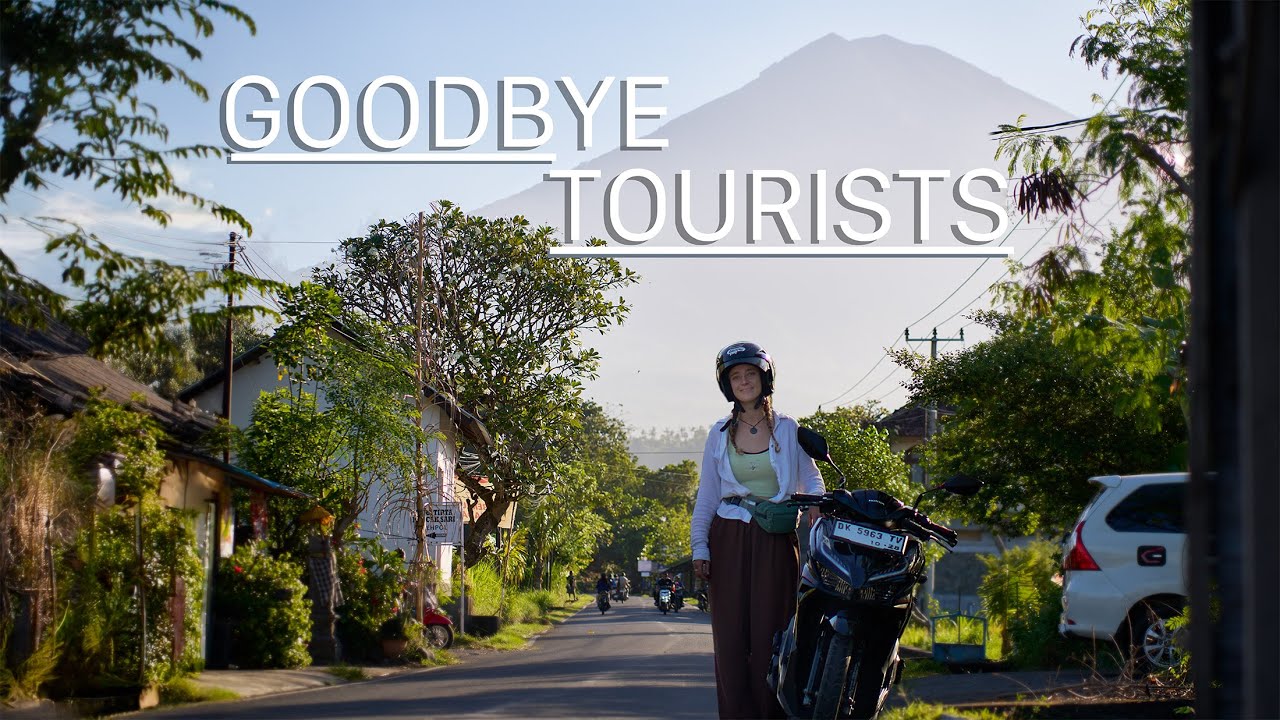 Our first time biking in Bali, Indonesia