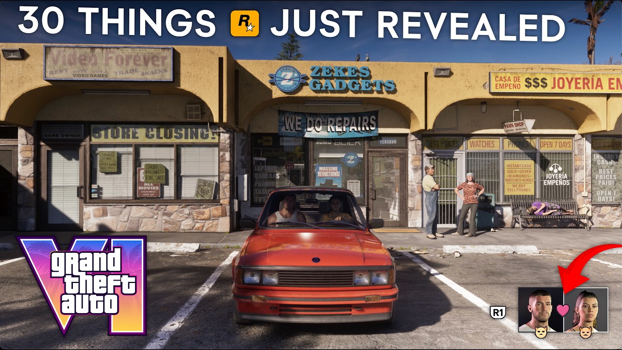 30 фактов о GTA 6, которые РАСКРЫЛИ Rockstar Games (длительность сюжета, отношения и МНОГОЕ ДРУГОЕ)