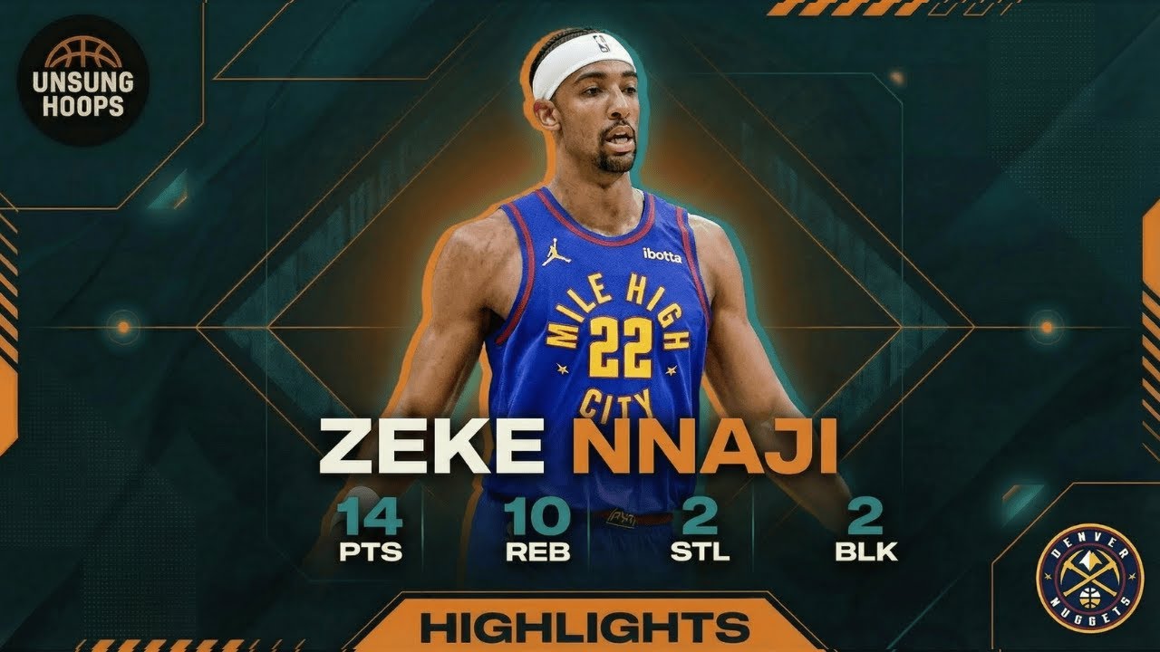 Zeke Nnaji 14 PTS & 10 REB vs Bucks | Denver Nuggets Highlights (01/11/26)