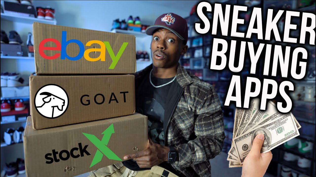 I Tried STOCK X vs EBAY vs GOAT // Which Is The BEST Sneaker Buying APP In 2023!?