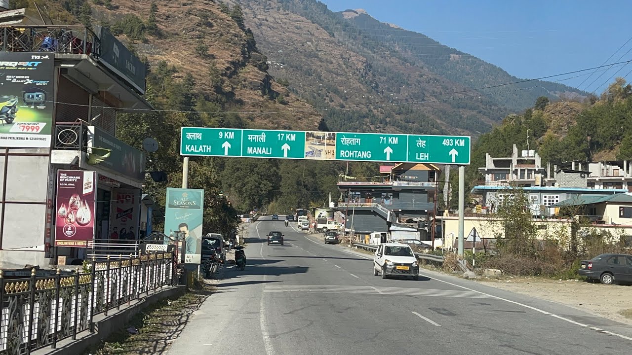 Pathankot Manali 4 lane new highway | Kangra Gagal Sahpur Dramman | work in progress