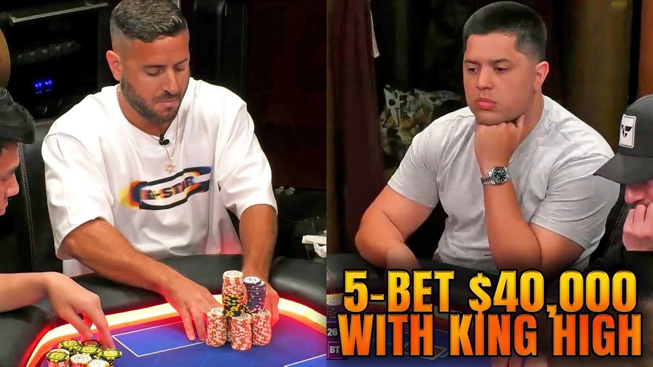 RUTHLESS AGGRESSION From Mariano Could Take This Down Preflop @Hustler Casino Live