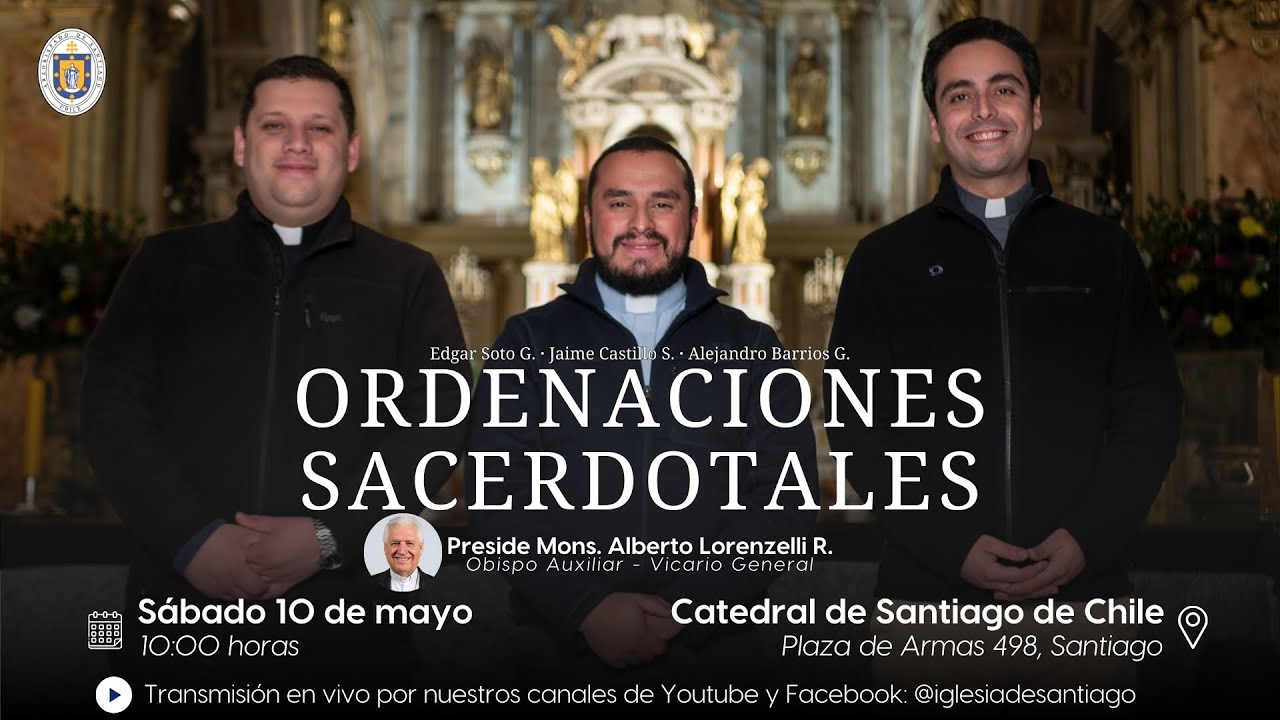 Ordenaciones Sacerdotales 2025 | Iglesia de Santiago