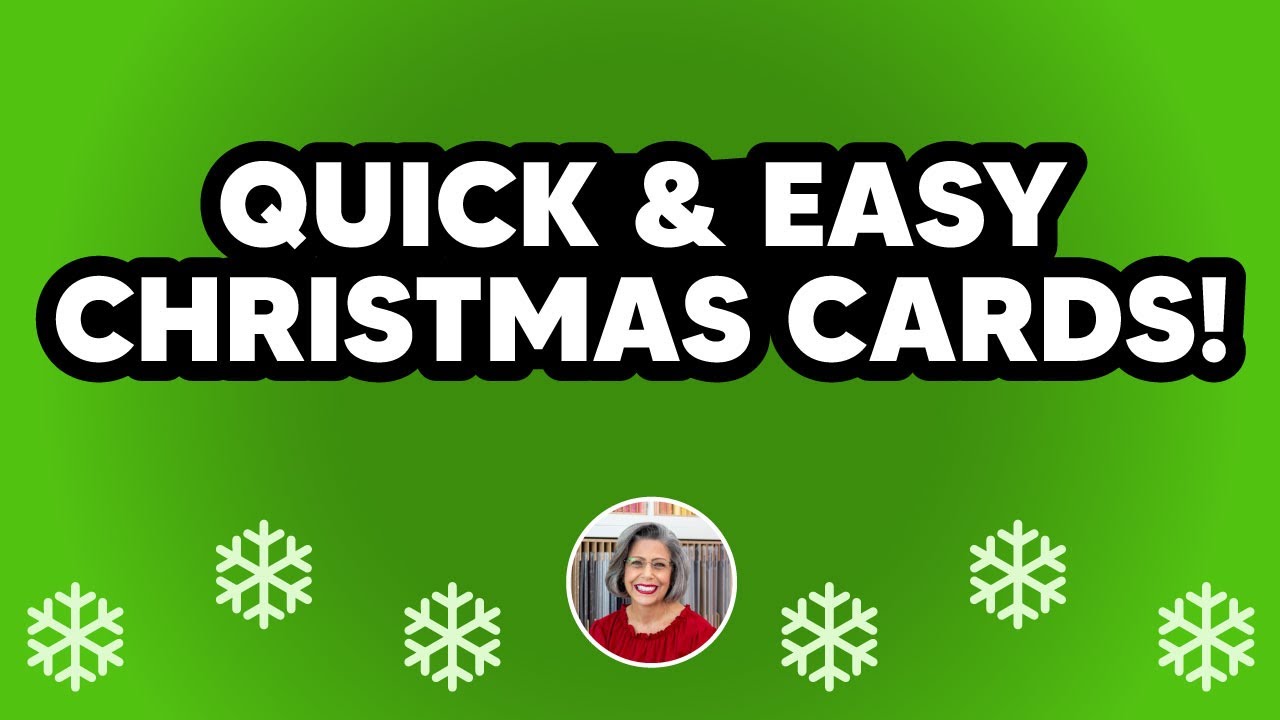Easy DIY Christmas Cards Using Stampin' Up! Mini Scrapbook Supplies
