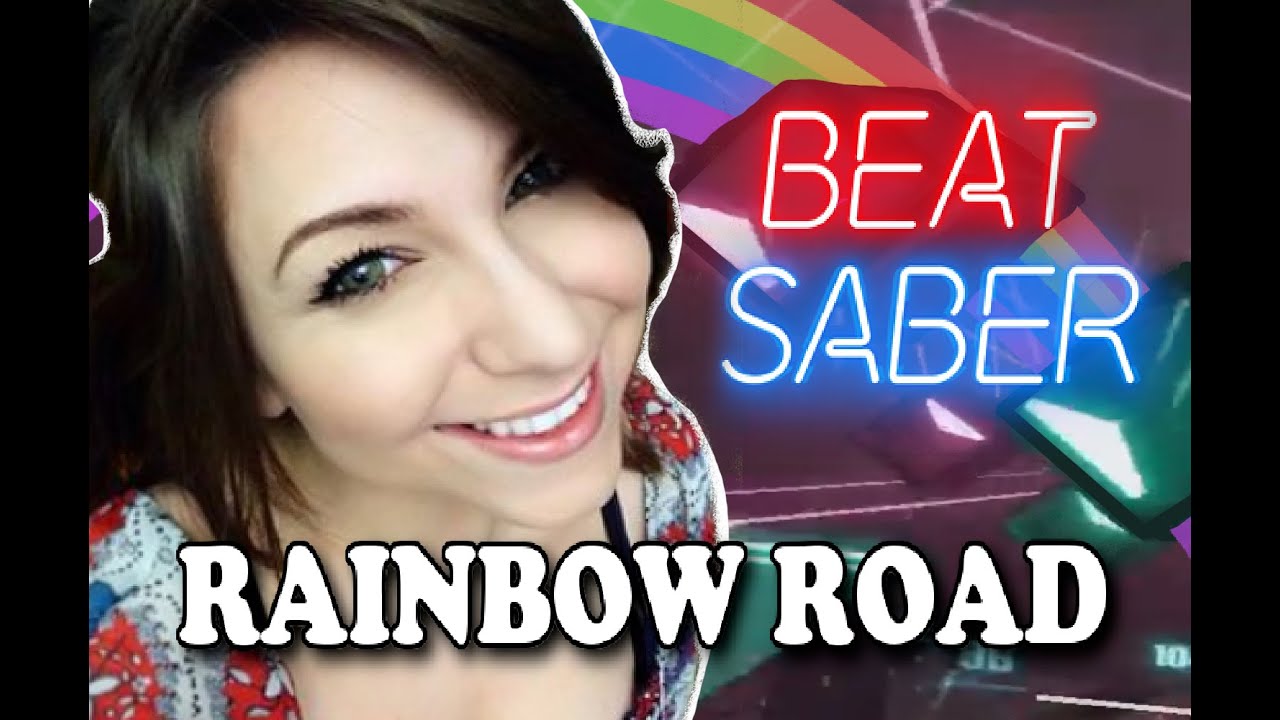Beat Saber -  Rainbow Road (Expert+) Mixed Reality