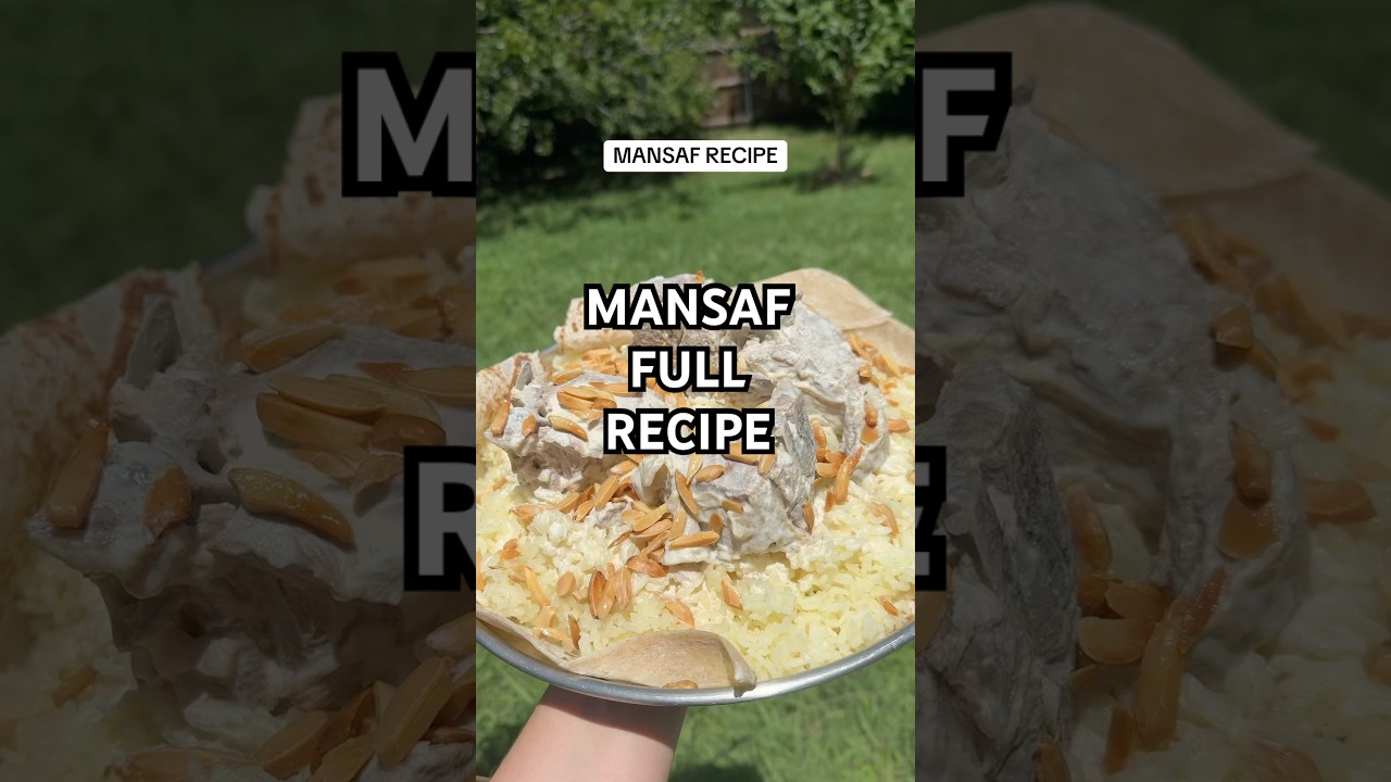 Mansaf Full Recipe 