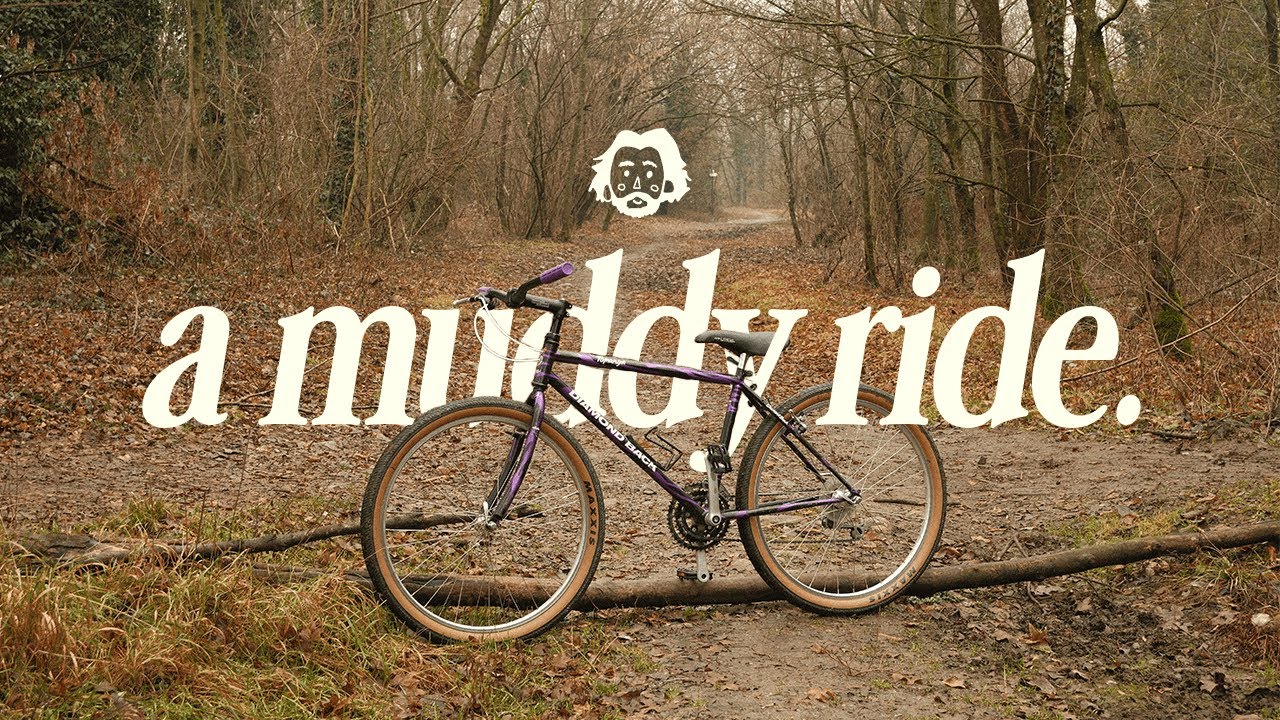 Muddy gravel ride and new bike parts