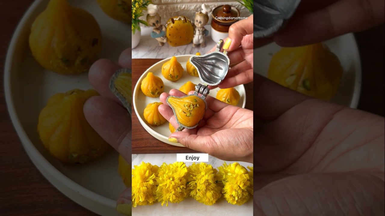 Besan modak recipe | Ganesh utsav special modak recipe #ytshort