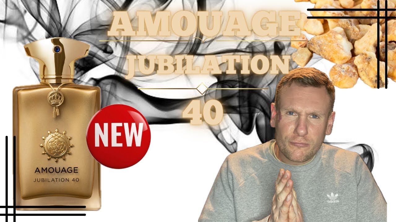 Amouage Jubilation 40 man first impressions