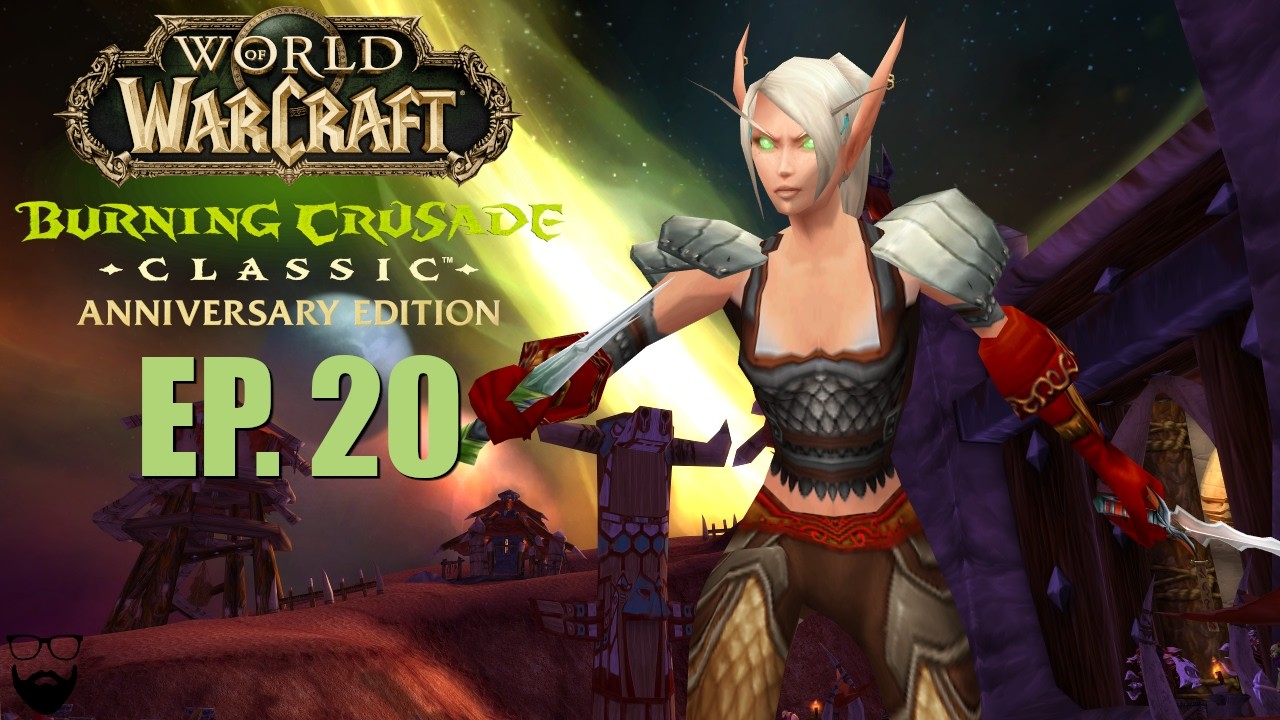 World of Warcraft The Burning Crusade Classic - Outland Leveling - Hunter Pt 20 - Chill Gameplay