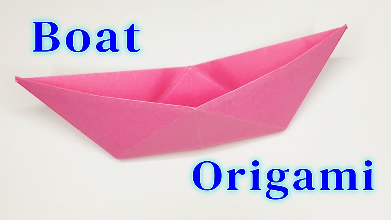 Origami Boat 🚤💞How to Make a Paper Boat | Origami Step by Step Tutorial #origami