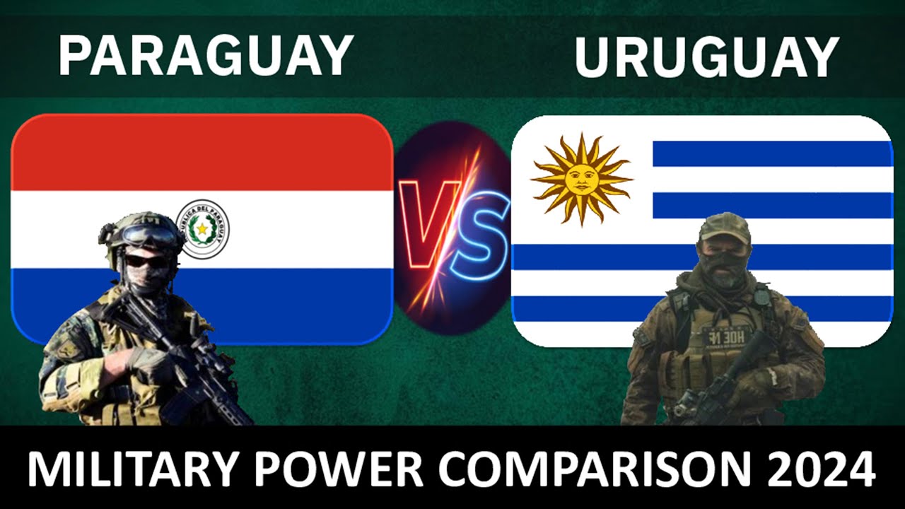 Paraguay vs Uruguay Military Power 2024 | Uruguay vs Paraguay Military Power 2024 | Defense Tube