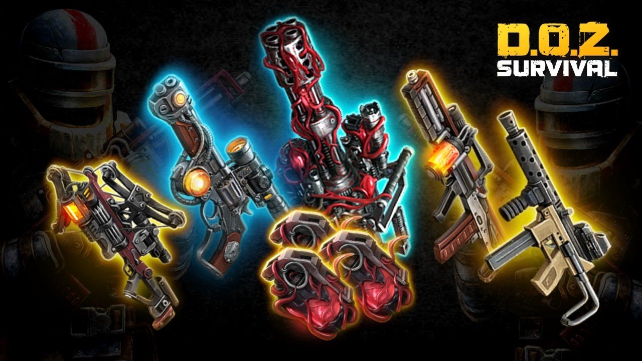 All New Invasion Weapons On FIRE! | Dawn of Zombies