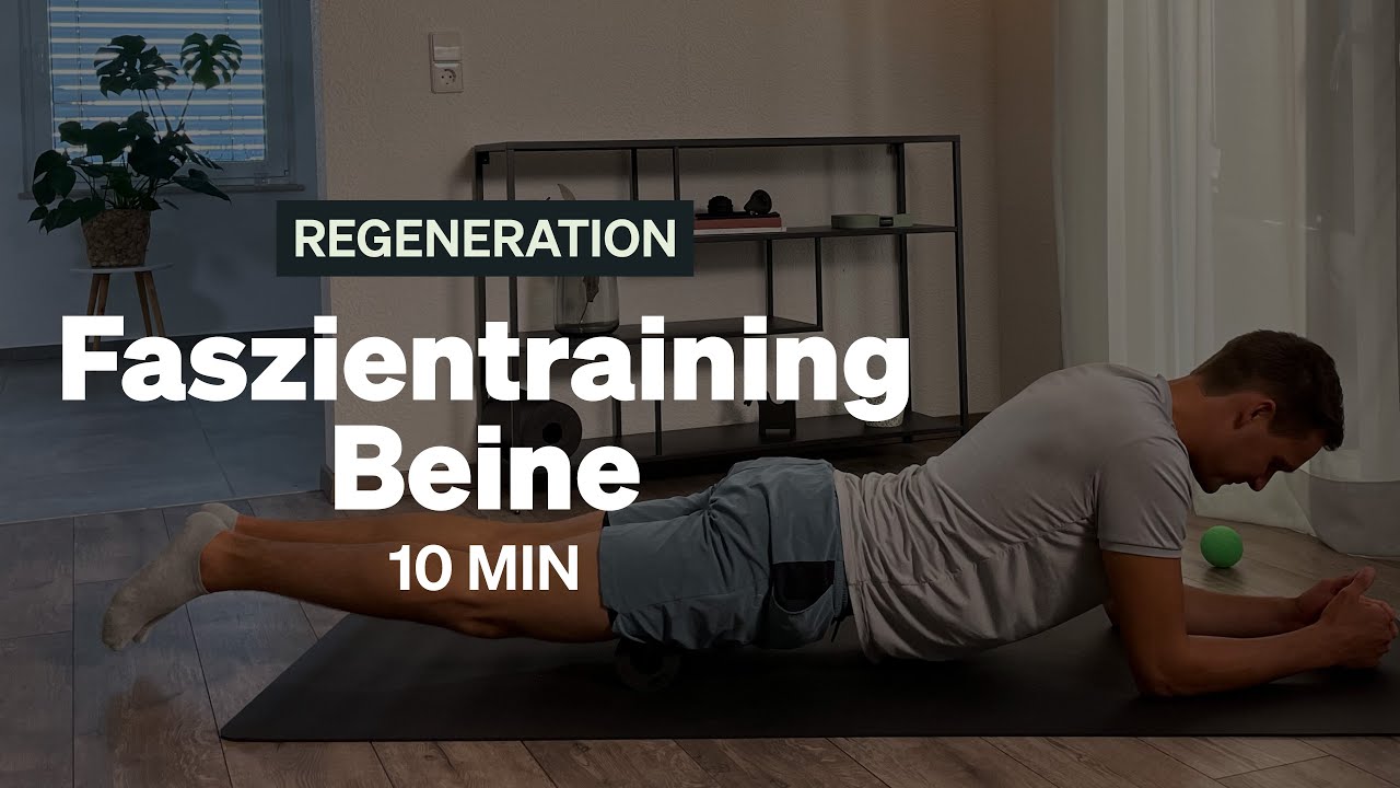 10 MIN Faszientraining Beine | Übungen zum Mitmachen & Verspannungen lösen