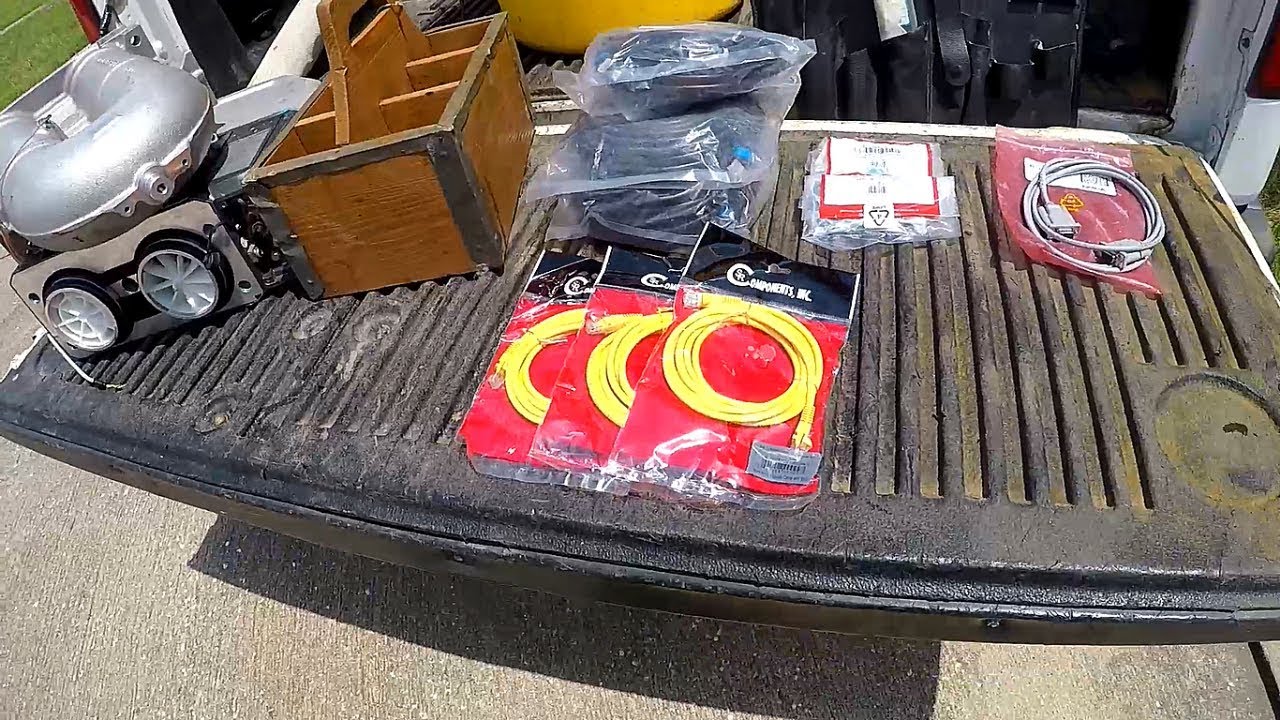 Dumpster Diving "Found More Spaceship Parts"