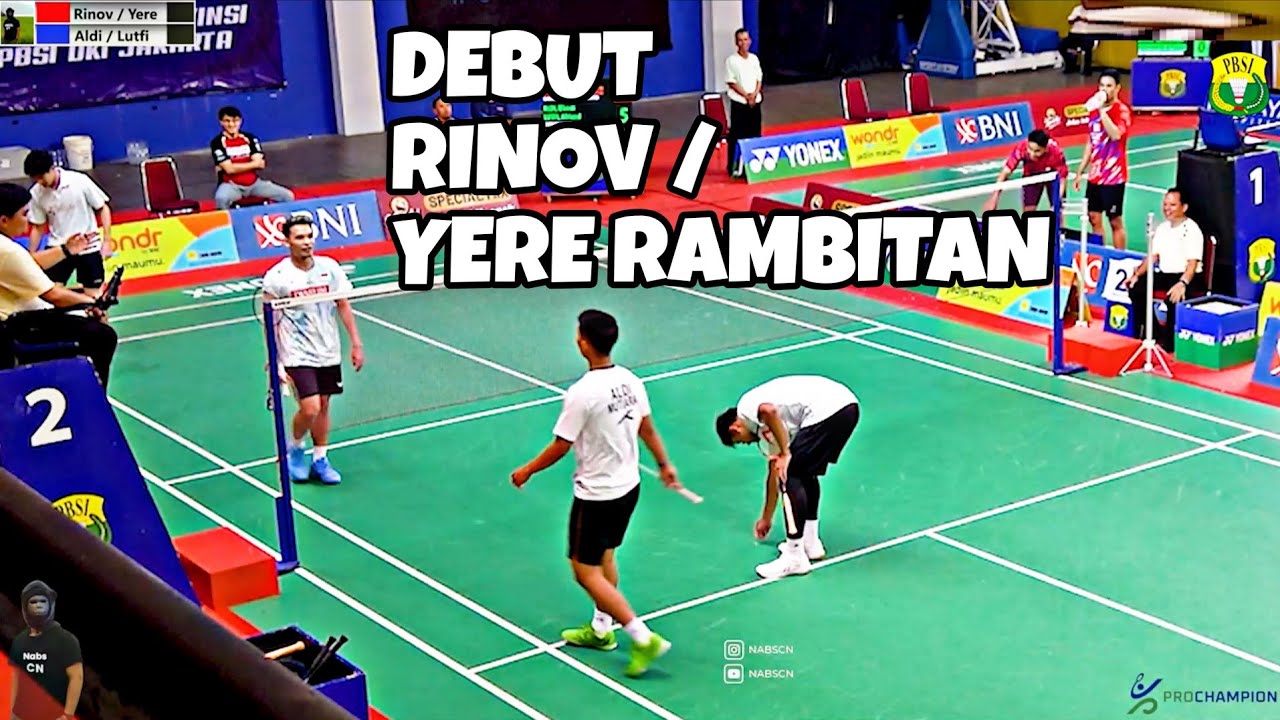Atlet DUNIA Rinov / Yeremia Rambitan Disambut Raja SIRNAS ! Turnamen Perhelatan Tertinggi PBSI🔥